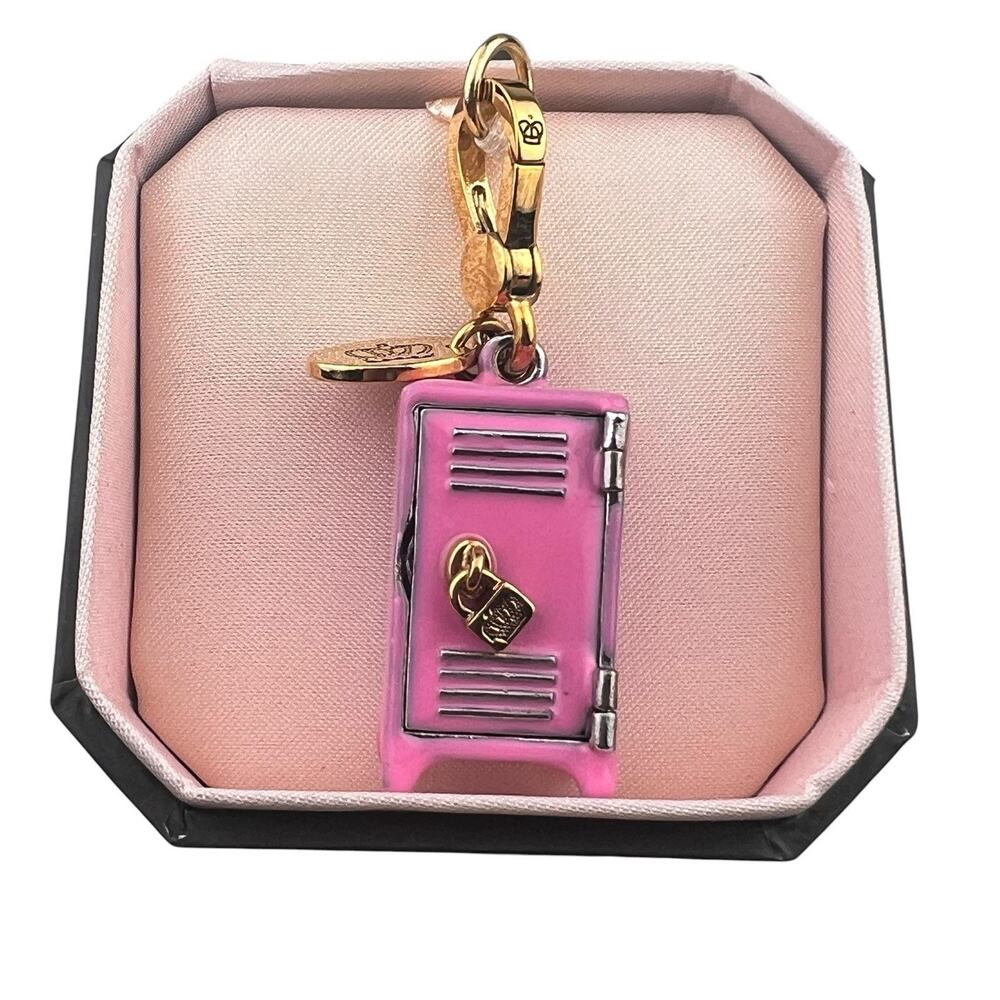 Juicy Couture School of Couture Pink Locker Charm in Box